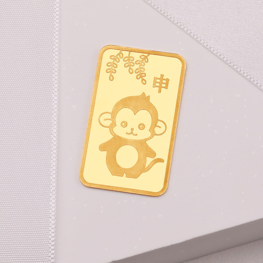 黄金の猿 ゴールドバー 10g 詳細 2
