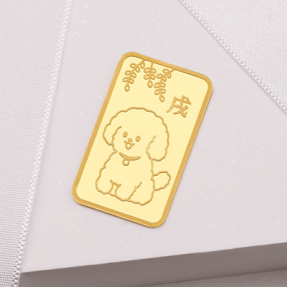 黄金の犬 ゴールドバー 10g 詳細 2