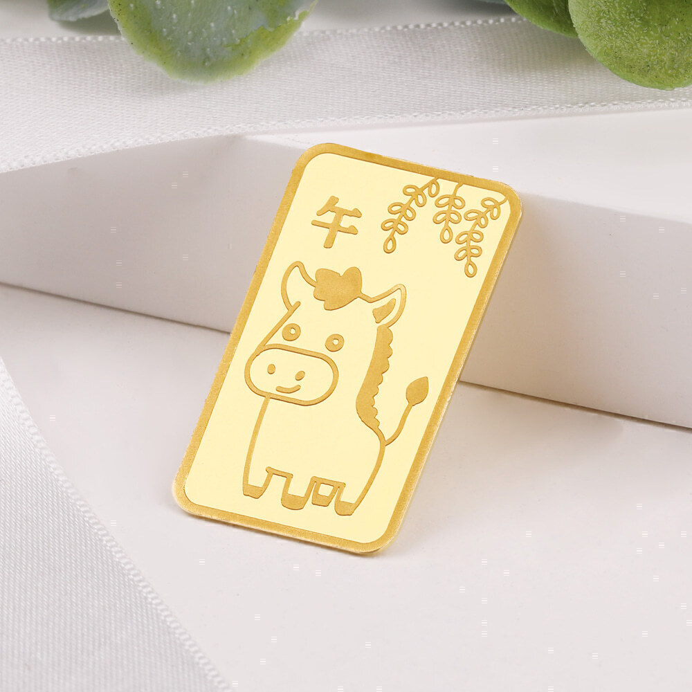 黄金の馬 ゴールドバー 3.75g 詳細 3